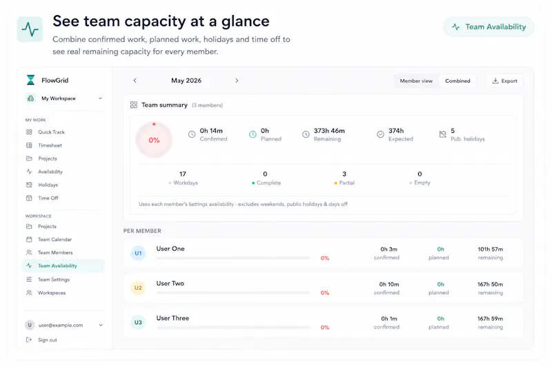 FlowGrid Tracking & Planning screenshot 8
