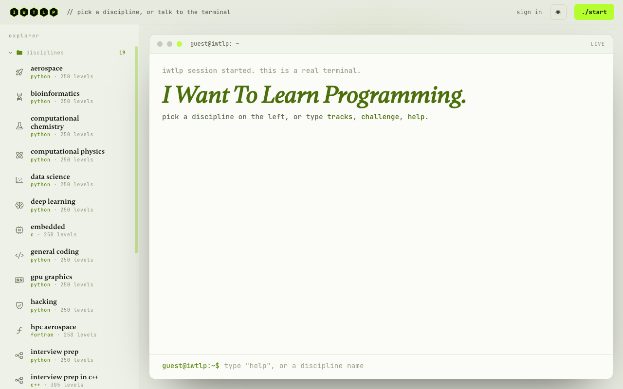 IWTLP - I Want To Learn Programming gallery image