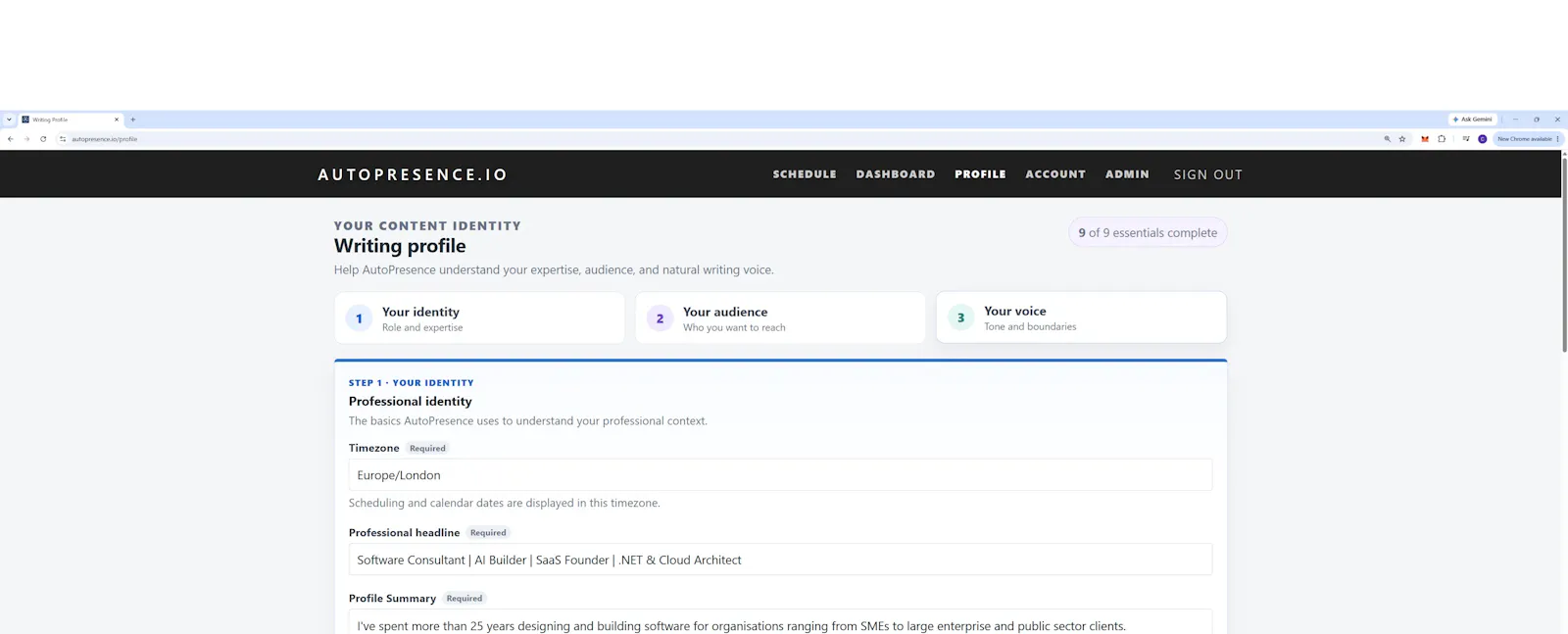 AutoPresence screenshot 4