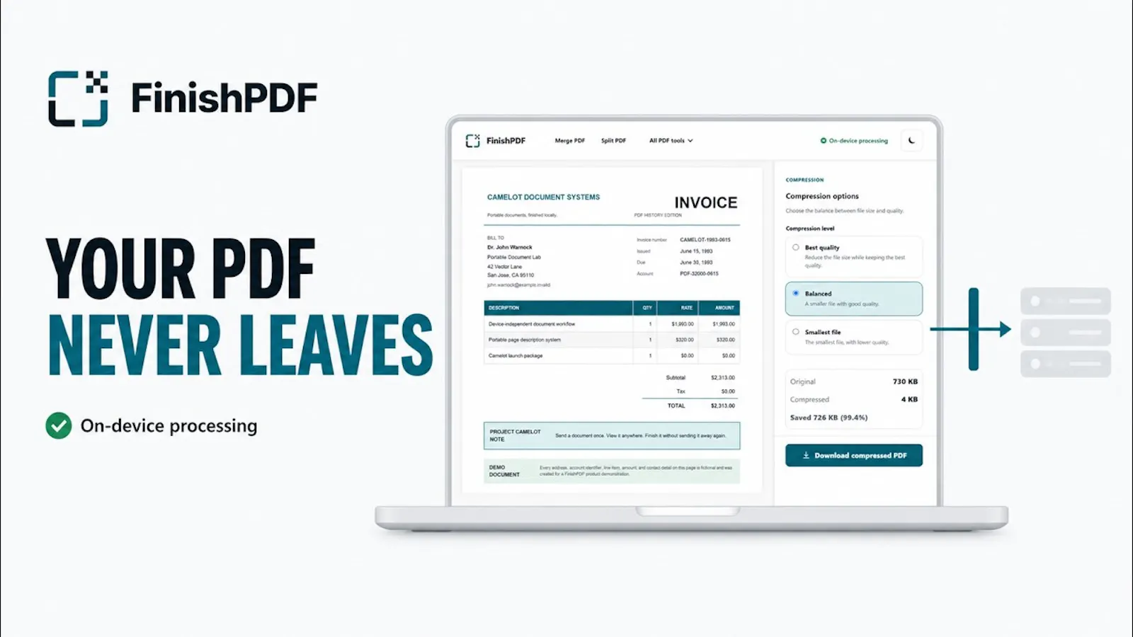 FinishPDF screenshot 1 (video preview)