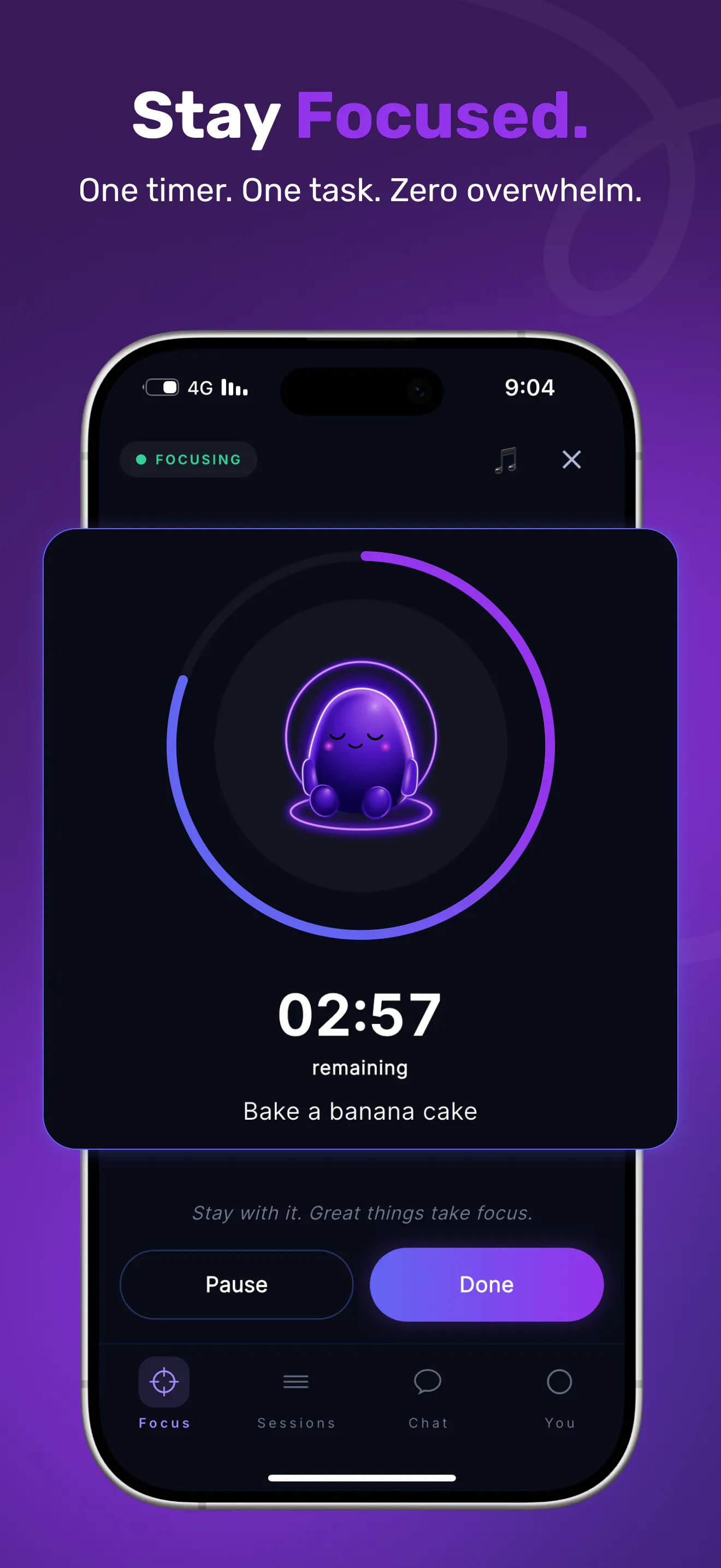 AI focus app for ADHD brains 截图 4