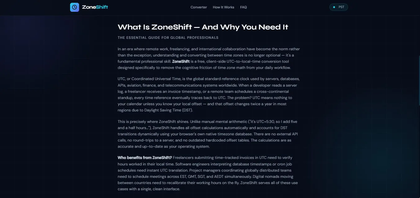 ZoneShift gallery image