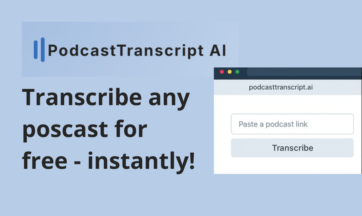 PodcastTranscript.ai gallery image