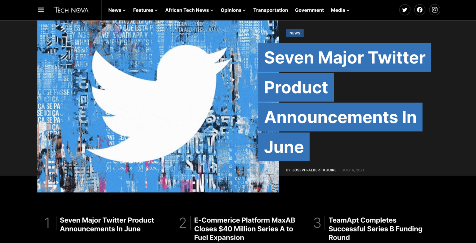 Tech Nova 3.1 gallery image