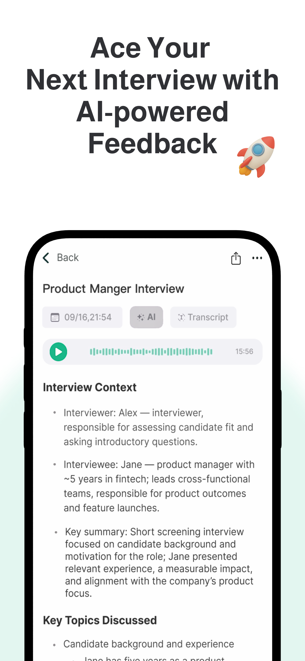 LevelUp AI: Interview Buddy gallery image