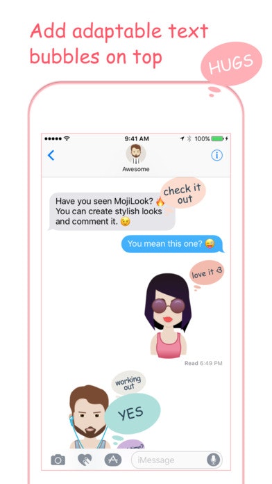 MojiLook - create stylish look stickers gallery image