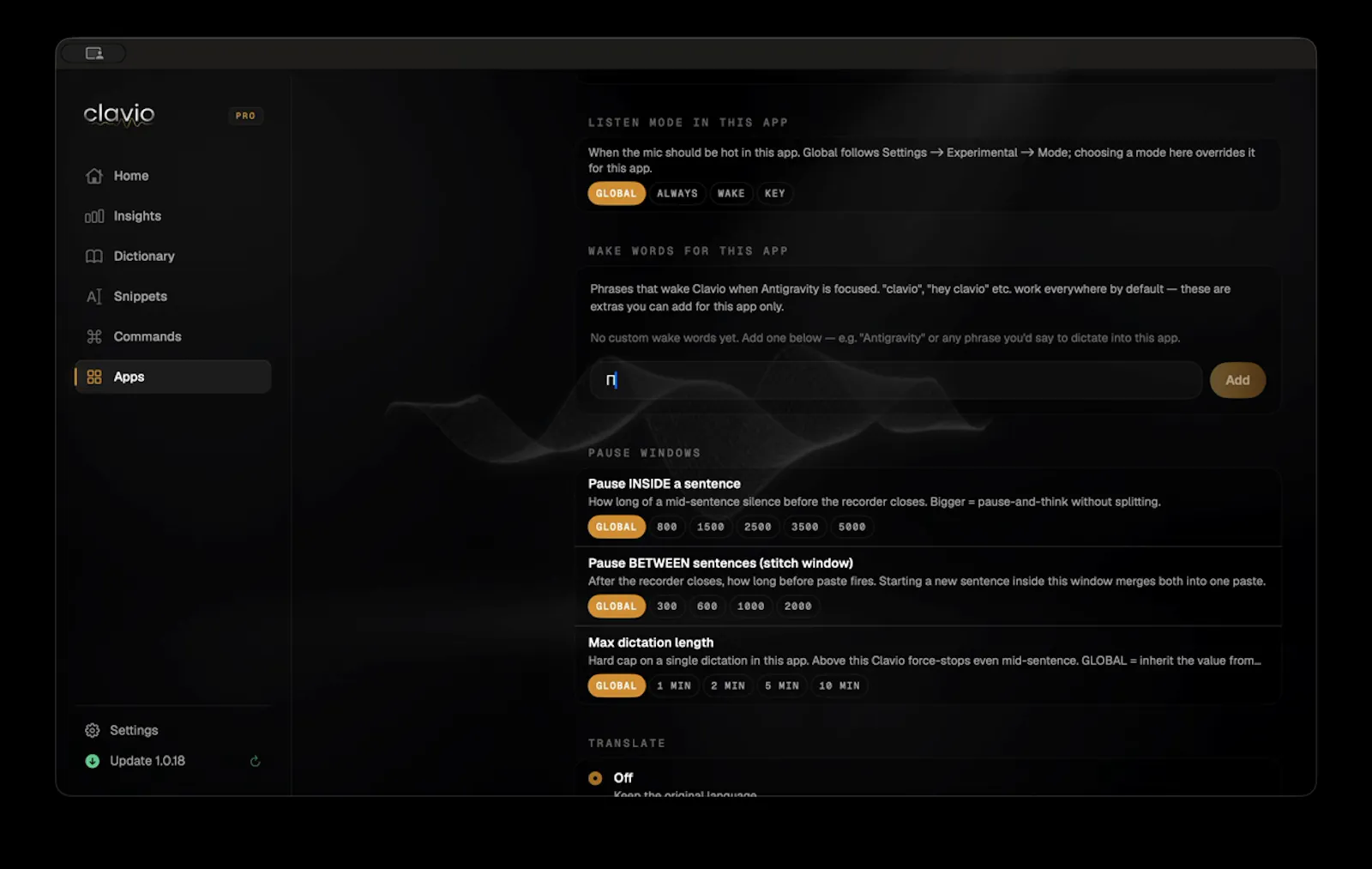 Clavio screenshot 3