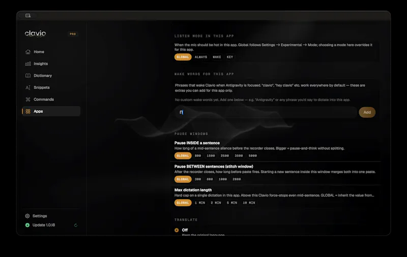 Clavio screenshot 3