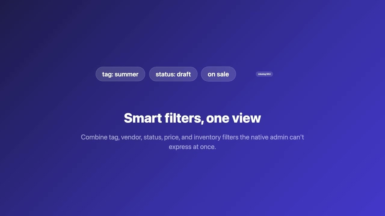 BulkSheet - Shopify Bulk Product Editor gallery image