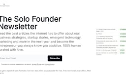 The Solo Founder Newsletter media 1