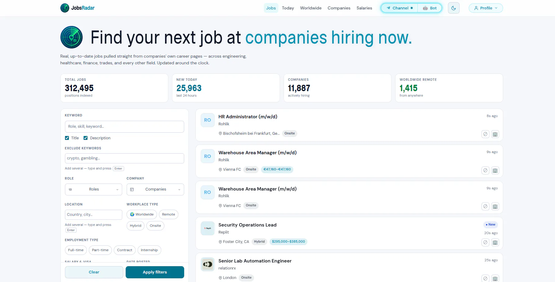 Jobs-Radar.com gallery image