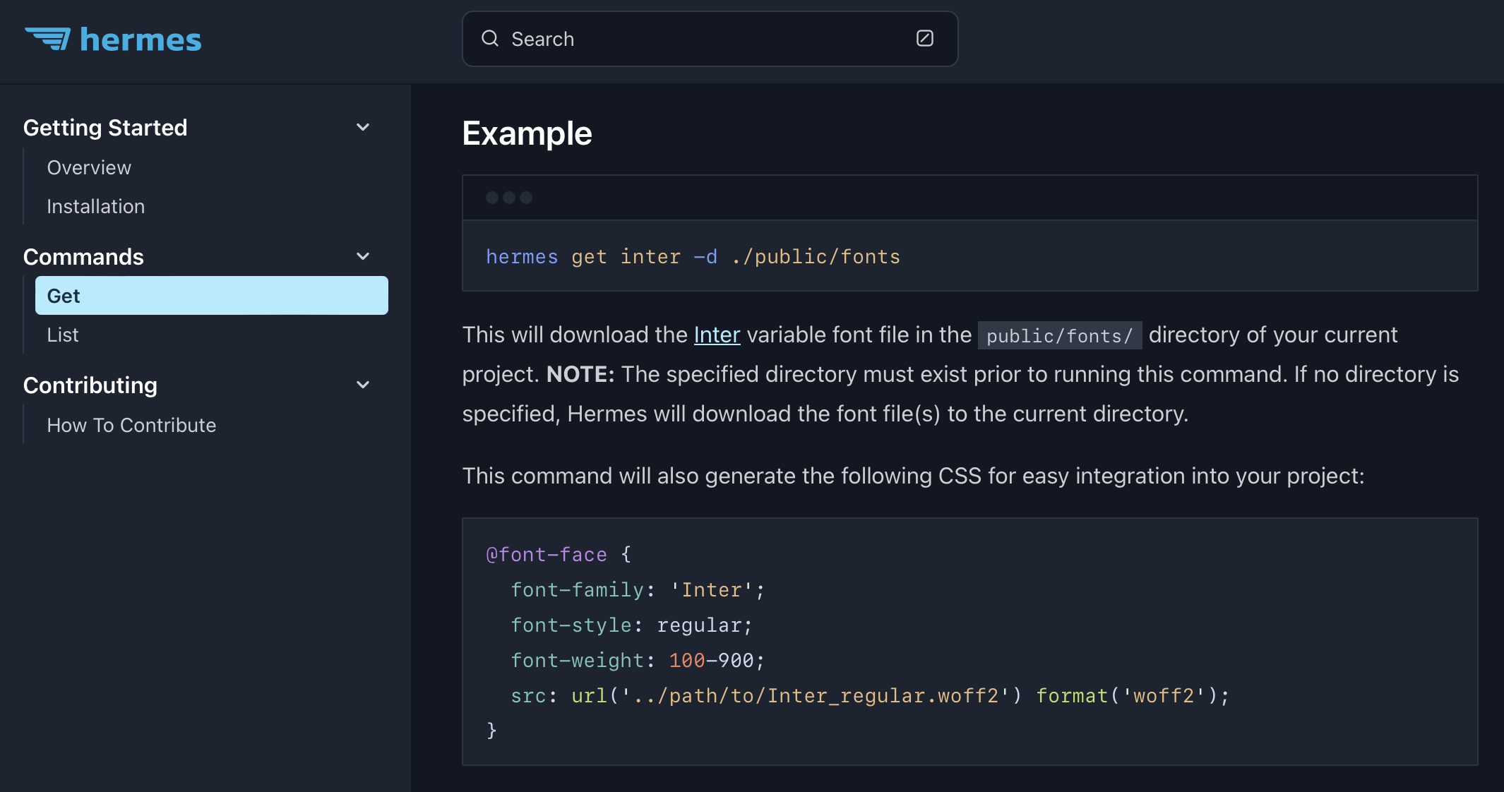 Mídia 2 de Hermes cli