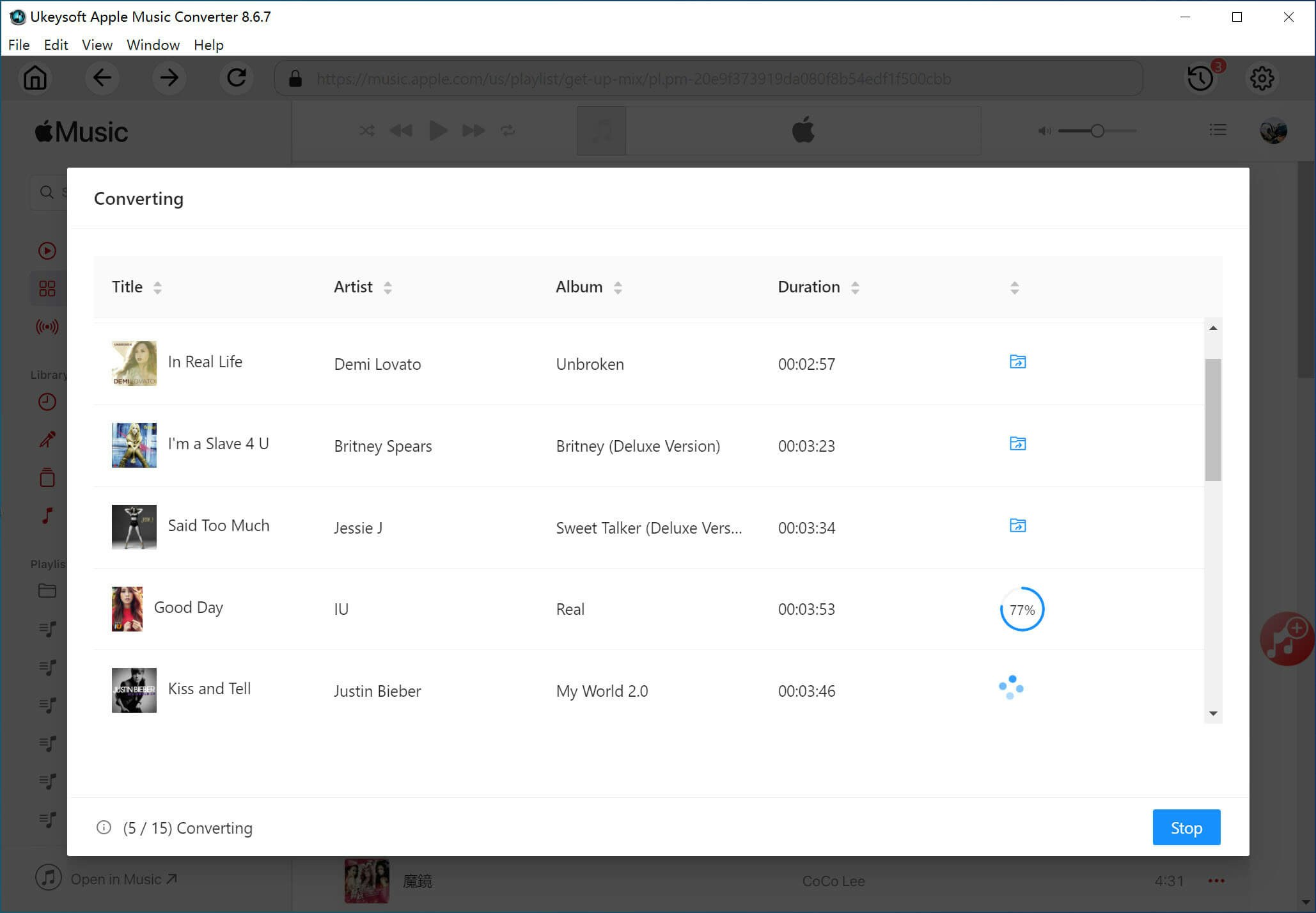UkeySoft Apple Music Converter gallery image