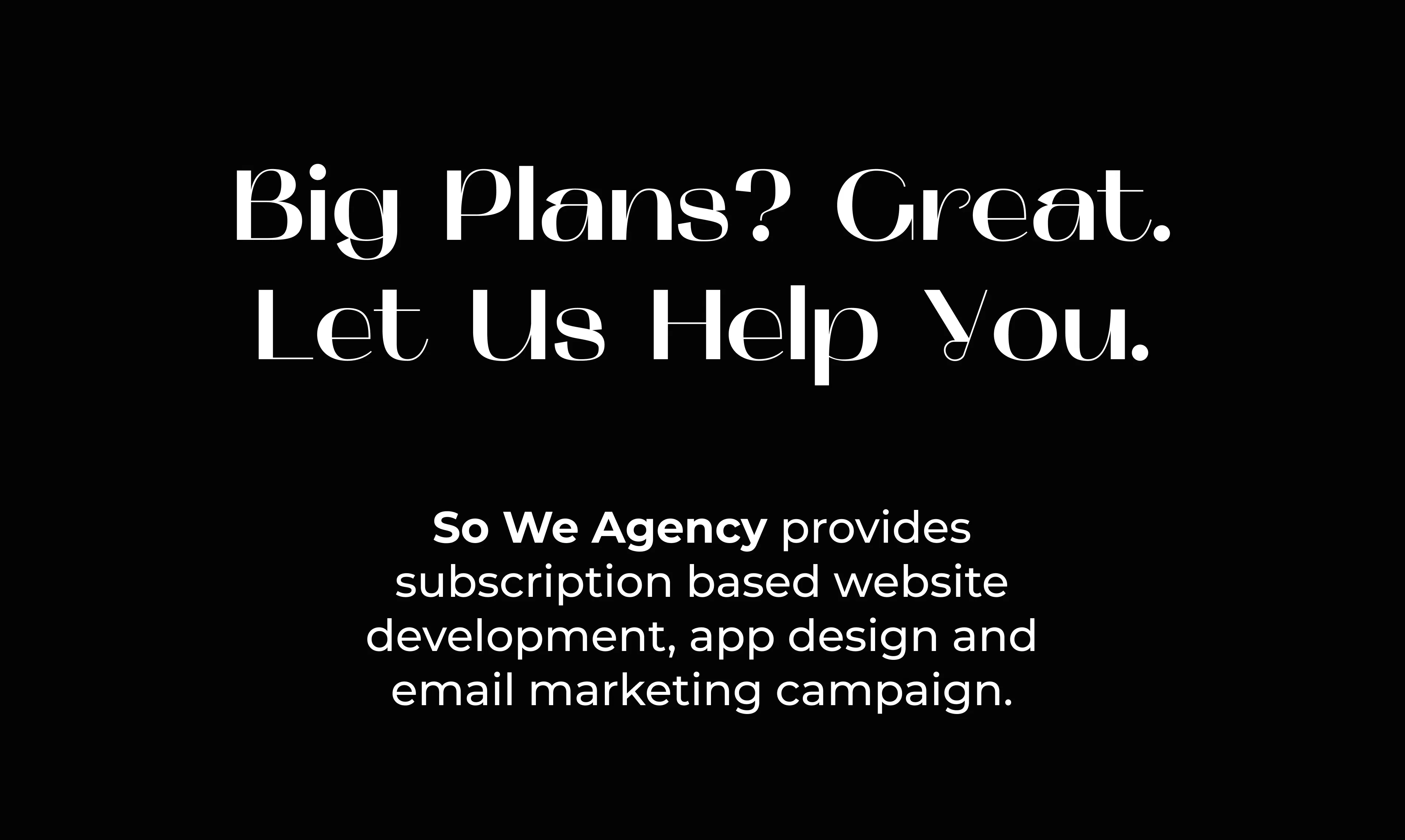 So We Agency gallery image