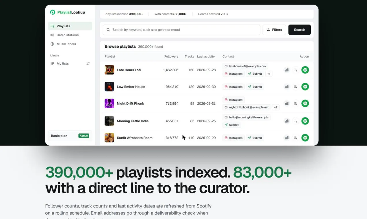 PlaylistLookup gallery image