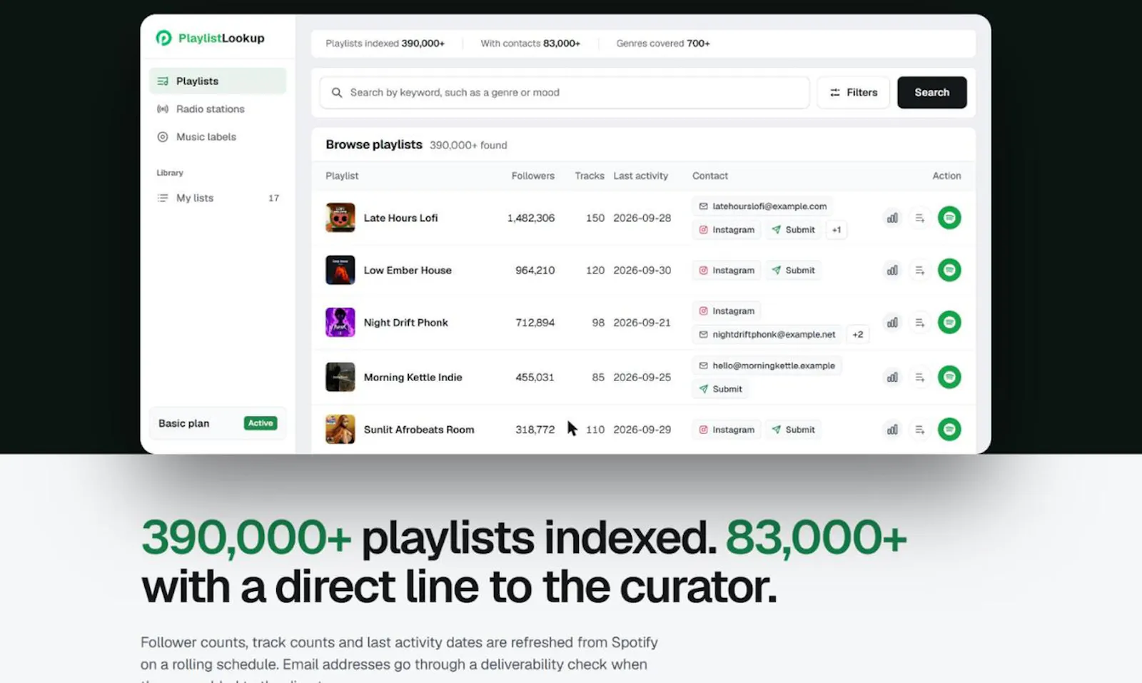 PlaylistLookup screenshot 3