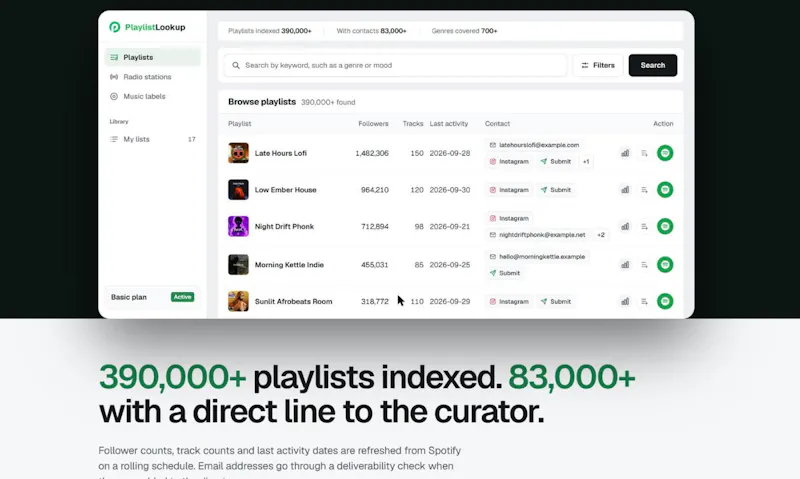 PlaylistLookup screenshot 3