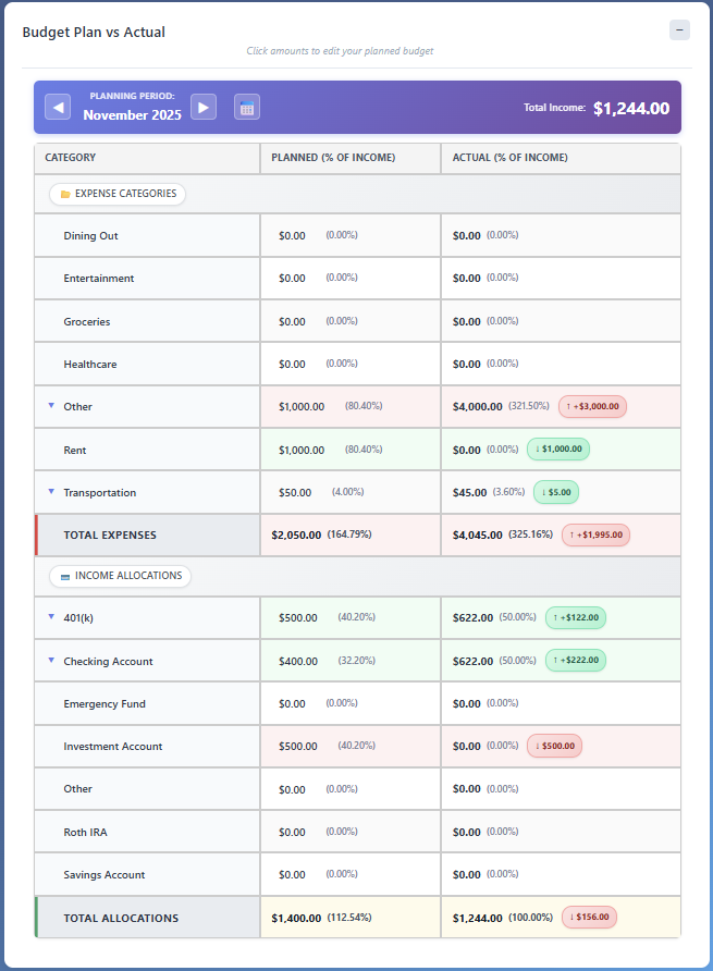 TriXpense - Screenshot 4 showing product features and functionality