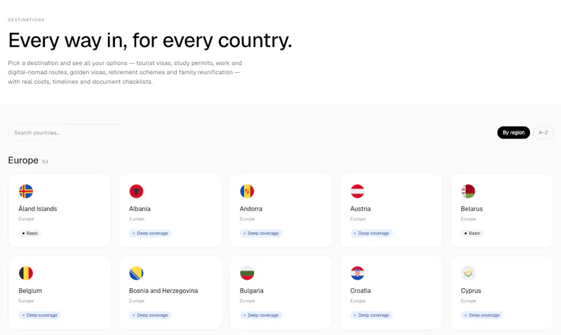 Visa Passage screenshot 3