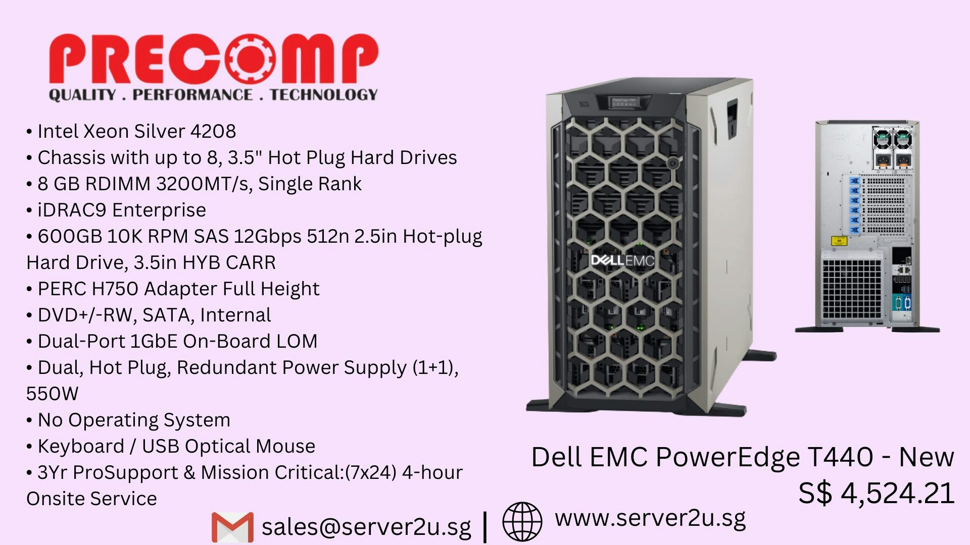 Buy Dell EMC Server Singapore