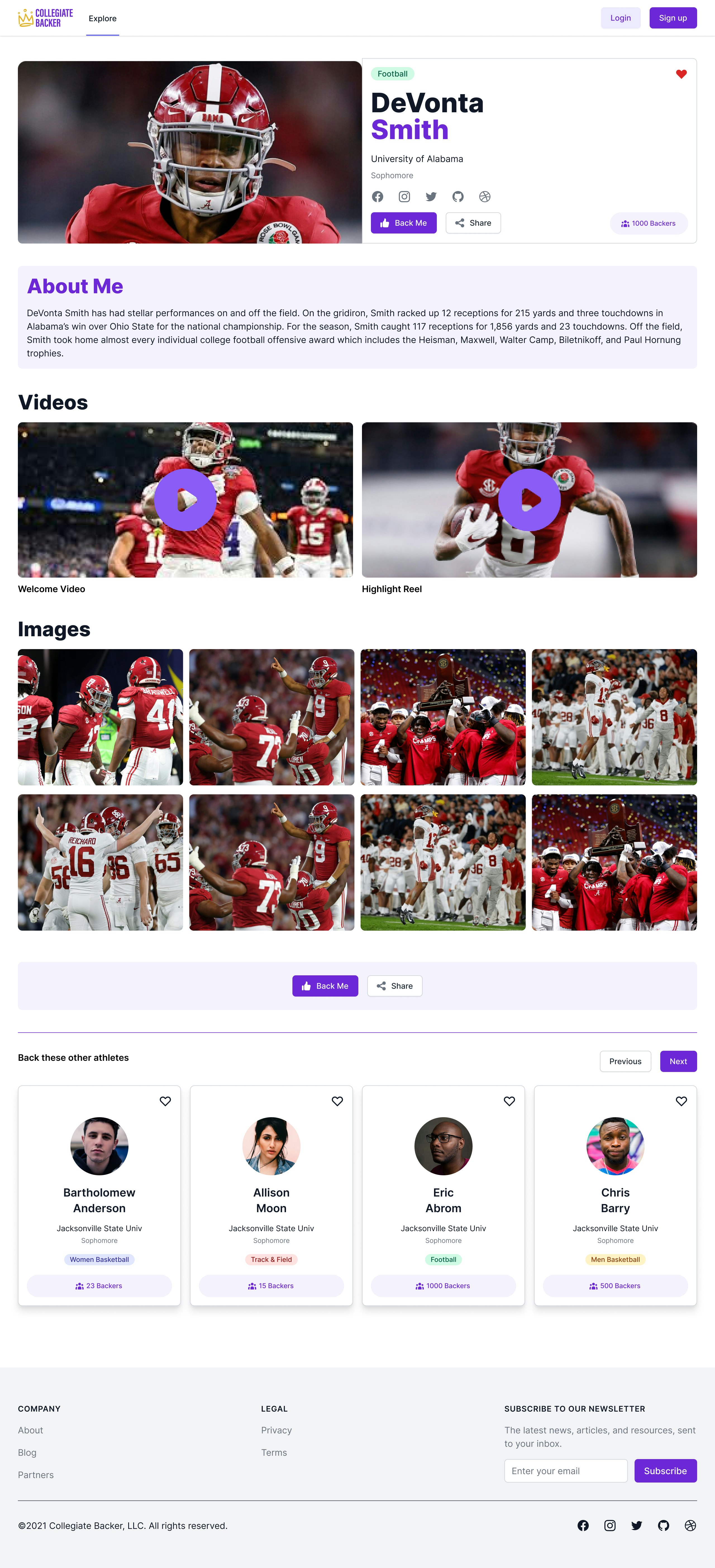 大学のバッカー! - お気に入りの大学アスリートをサポートするファンメディア4