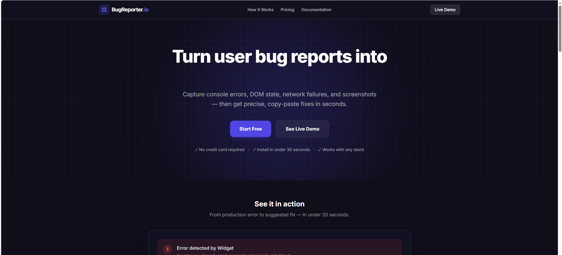 Universal Bug Reporter gallery image