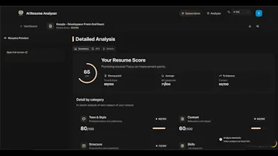 AI Resume Analyzer gallery image