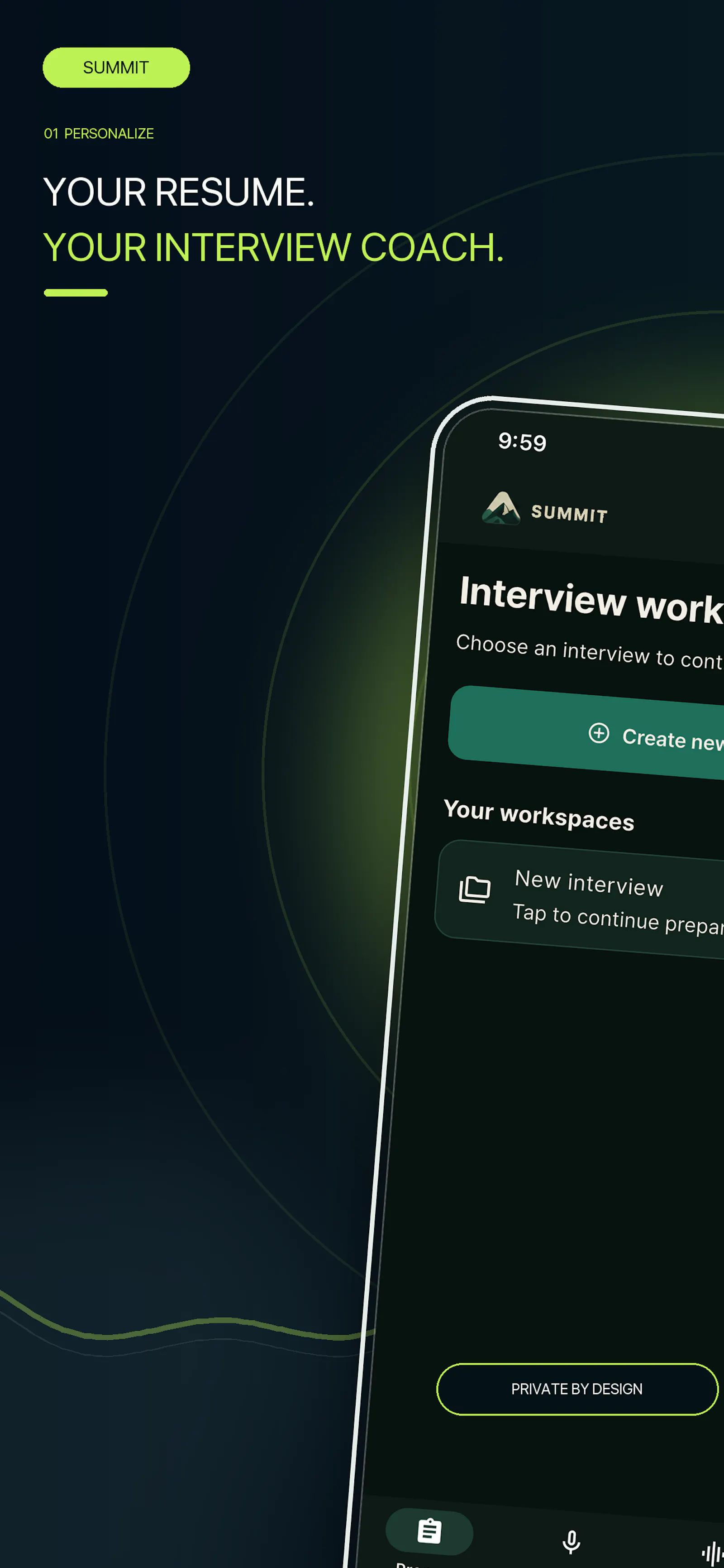 SUMMIT: Interview Practice screenshot 2