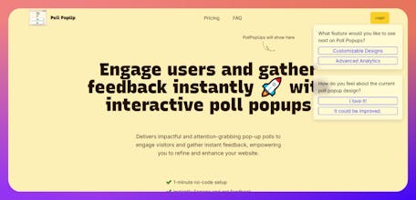 Poll Popup gallery image