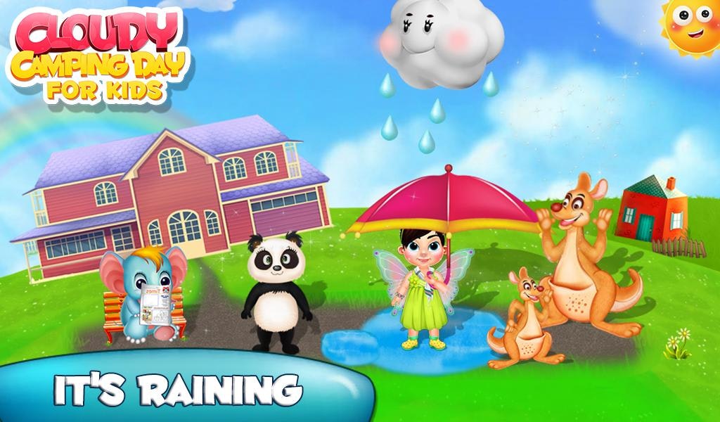 Cloudy Camping Day For Kids gallery image
