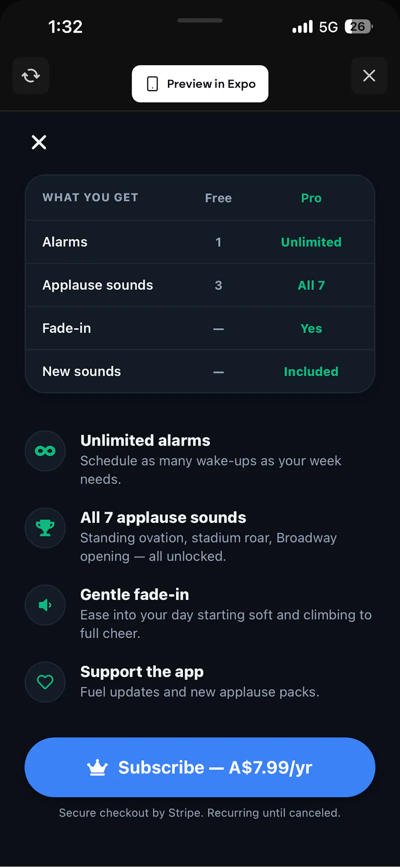 Applause Pro Alarm App  screenshot 5