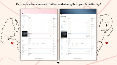 Notion Couple Dashboard & Planners gallery image