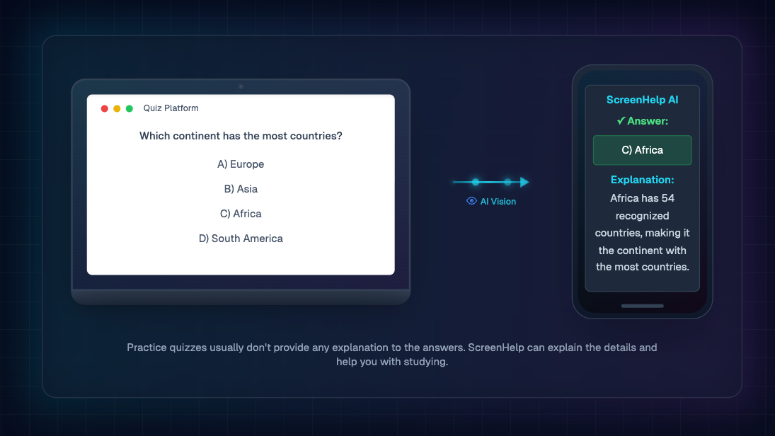 ScreenHelp - Main product screenshot demonstrating key features and user interface
