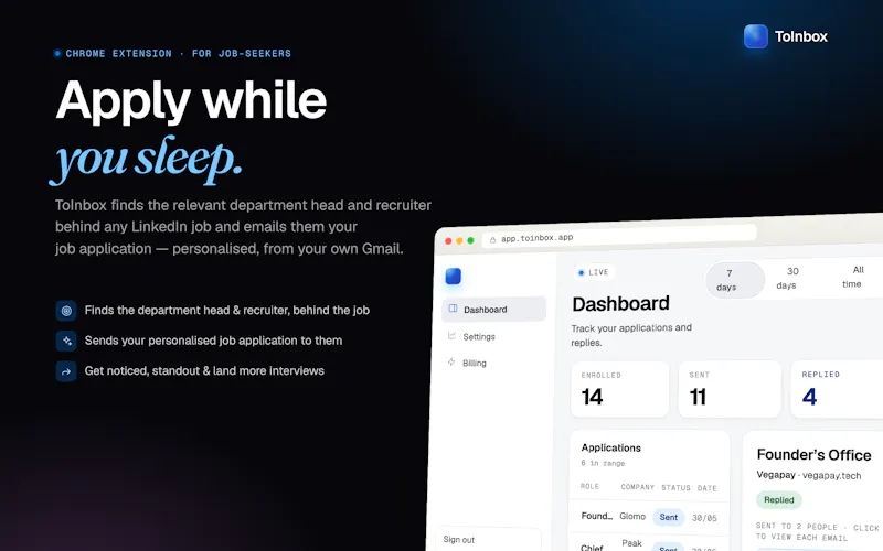 ToInbox screenshot 2