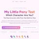 My Little Pony Test