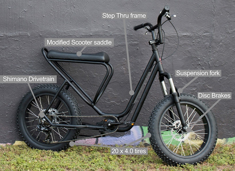 Monkey Faction Capuchin: SCOOTER AND MOUNTAIN BIKE LOVE CHILD gallery image