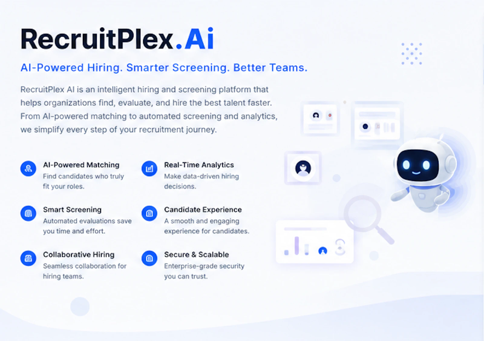 RecruitPlex Ai screenshot 1