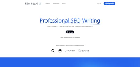 SEO SiteAI gallery image