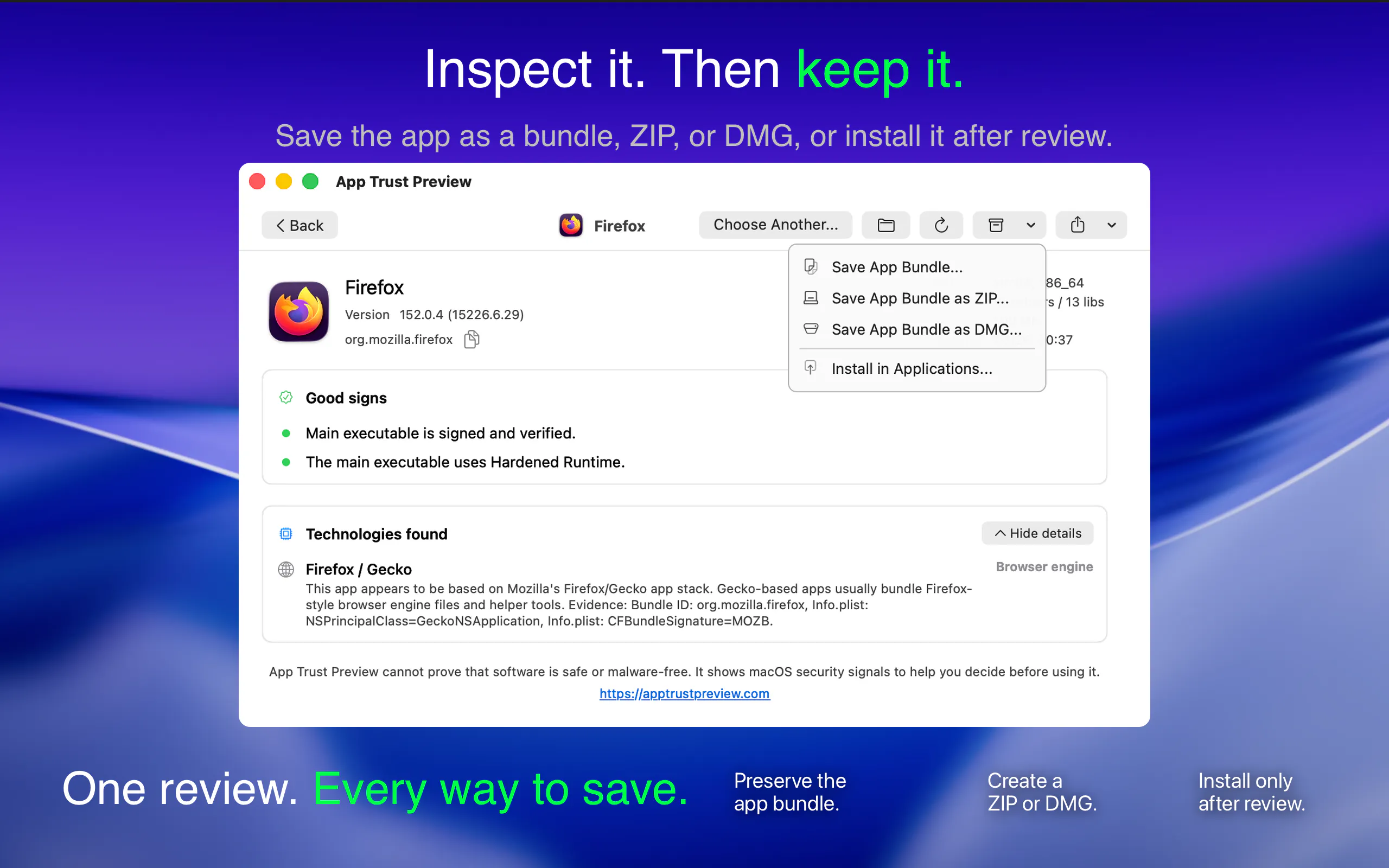 App Trust Preview gallery image