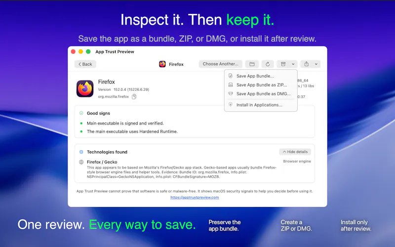 App Trust Preview screenshot 5