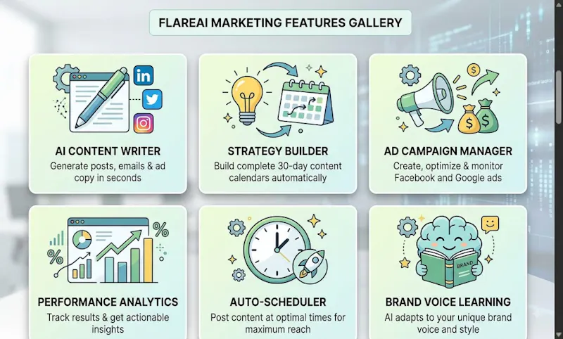 FlareAi Marketing screenshot 3