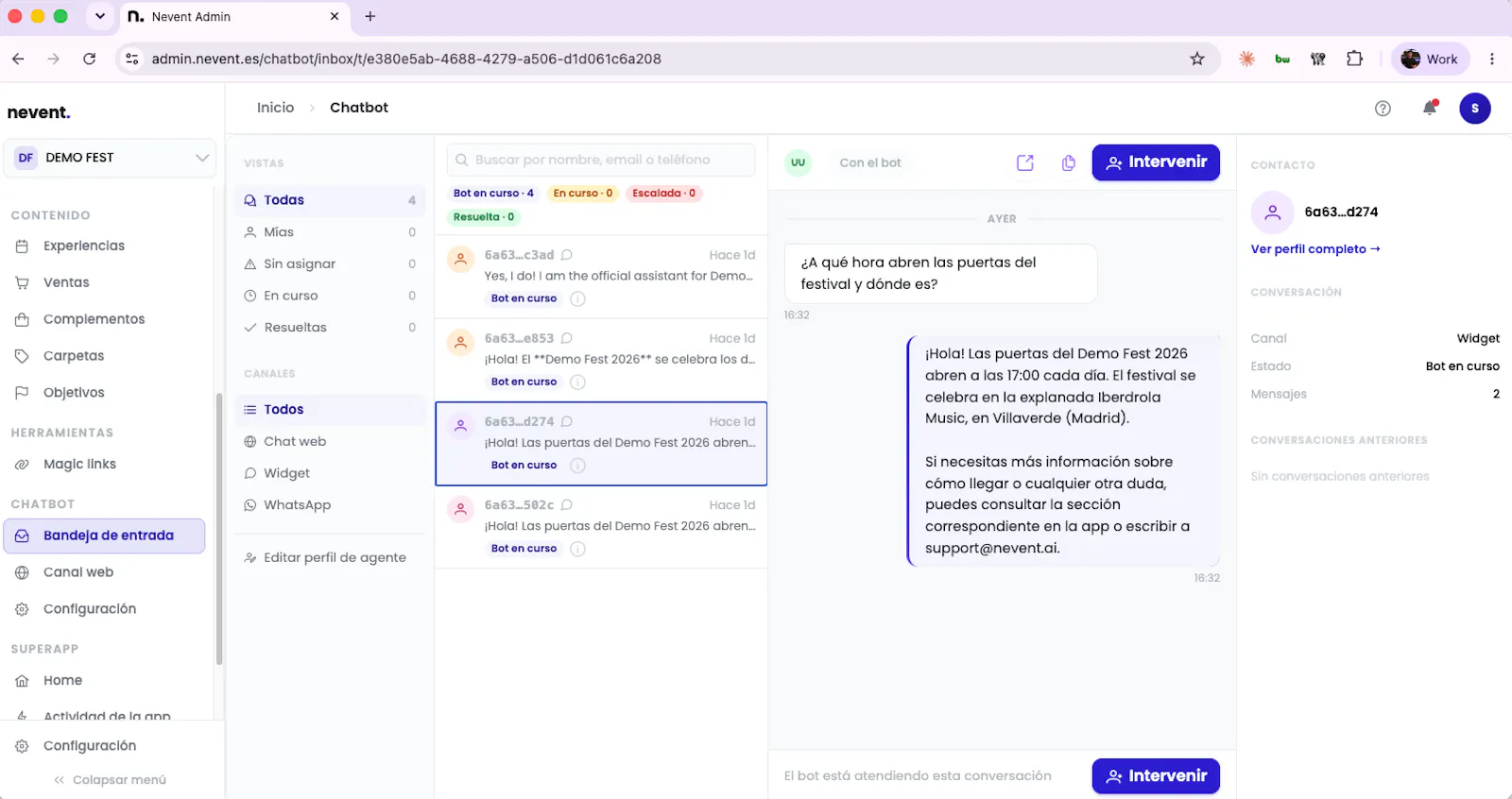 Nevent screenshot 4