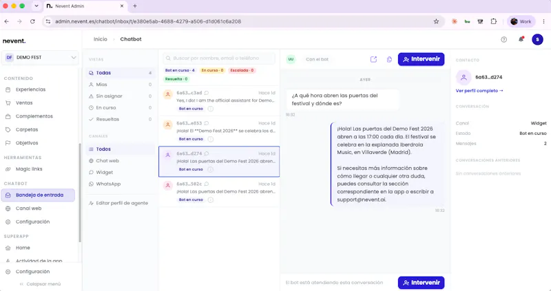 Nevent screenshot 4