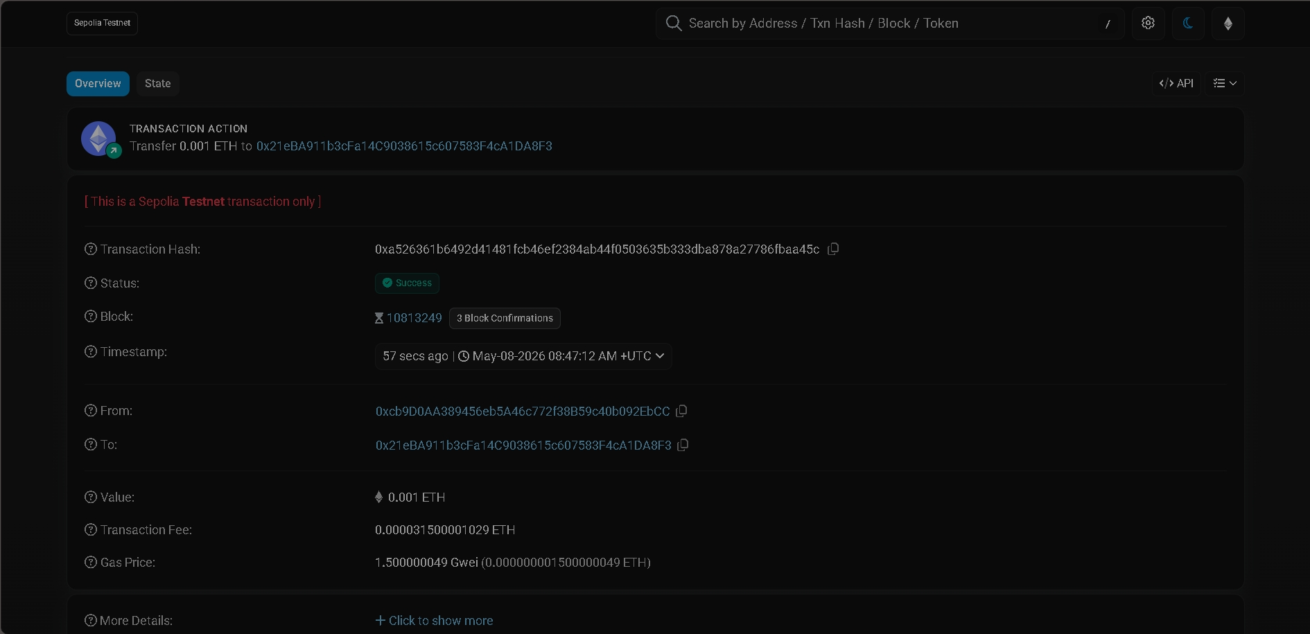 Crypto Portfolio gallery image