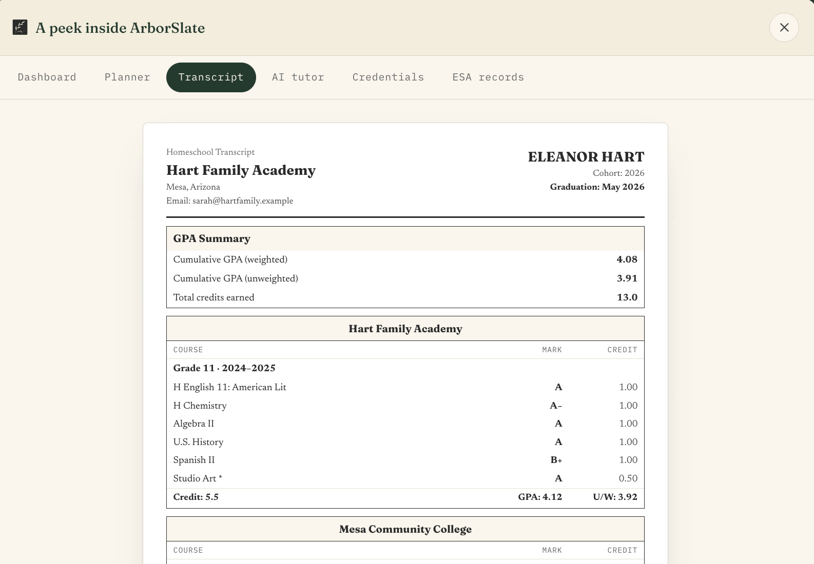ArborSlate gallery image