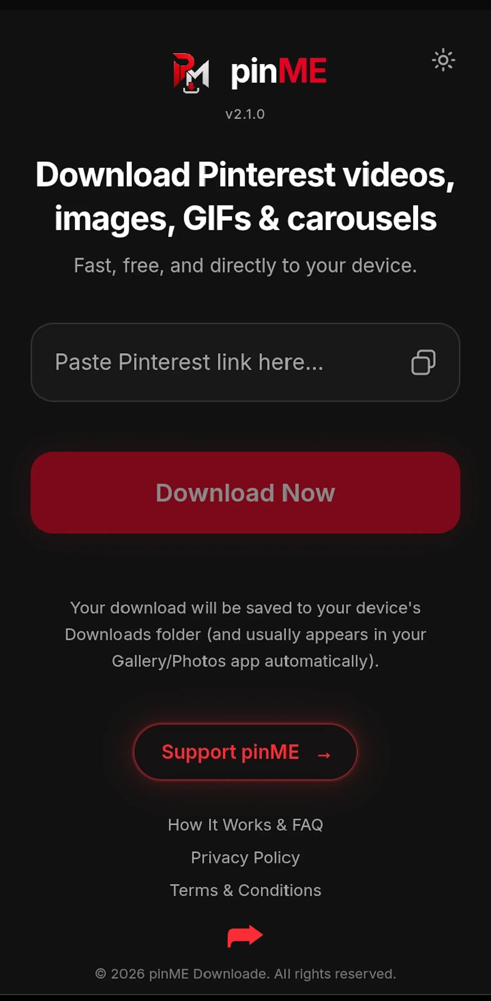pinme.download screenshot 1