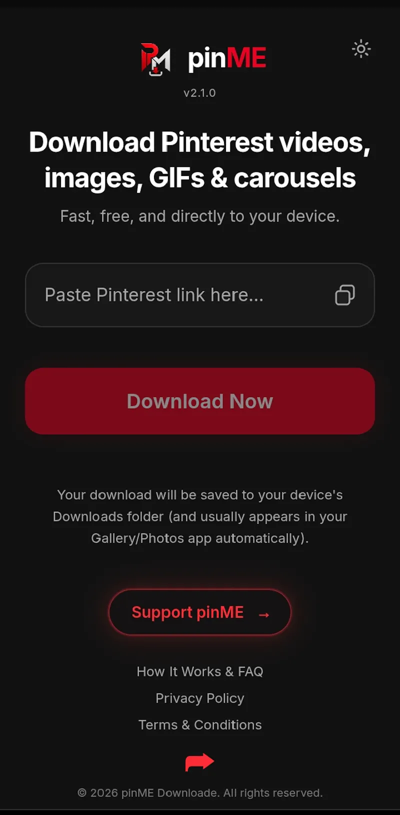 pinme.download screenshot 1