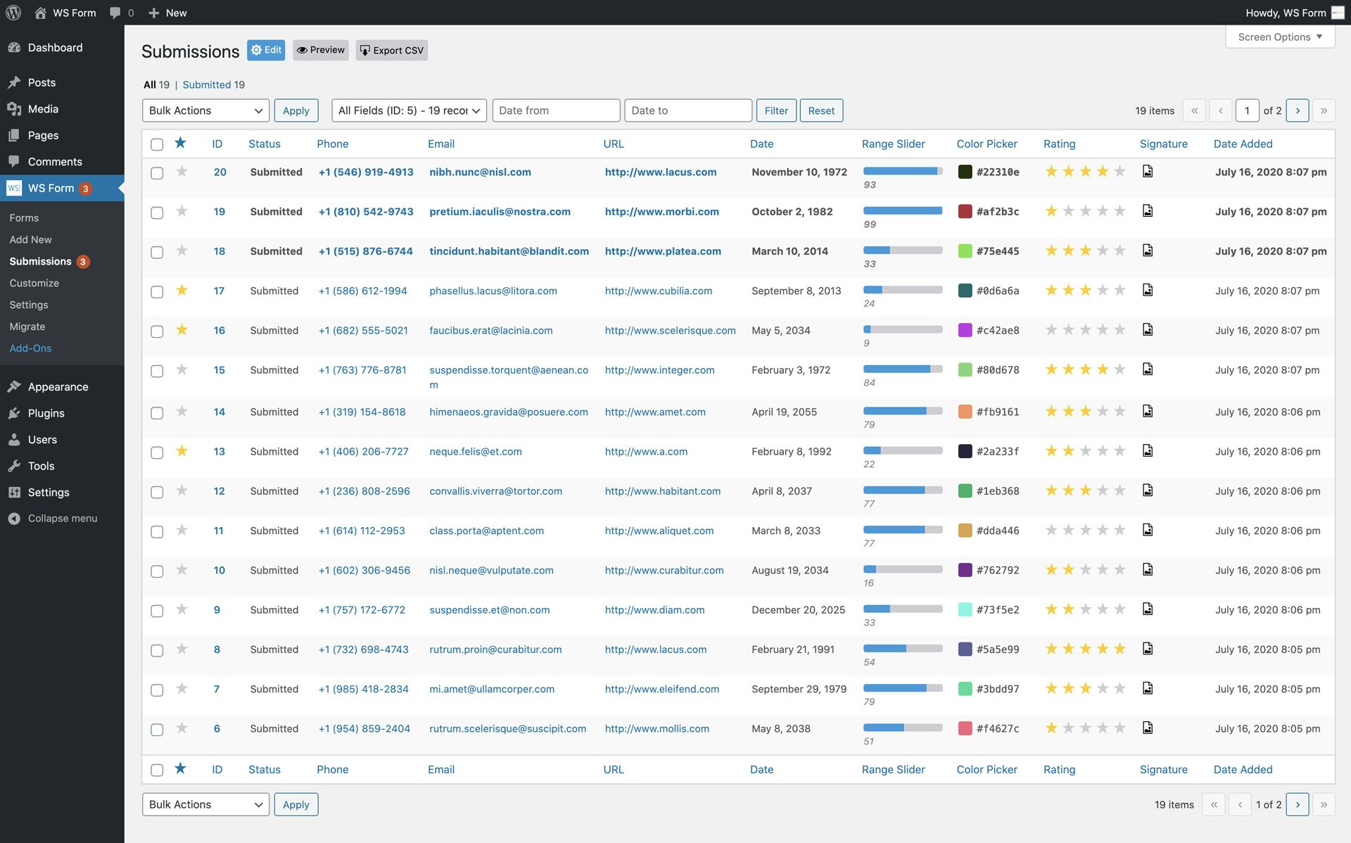 WS Form PRO gallery image