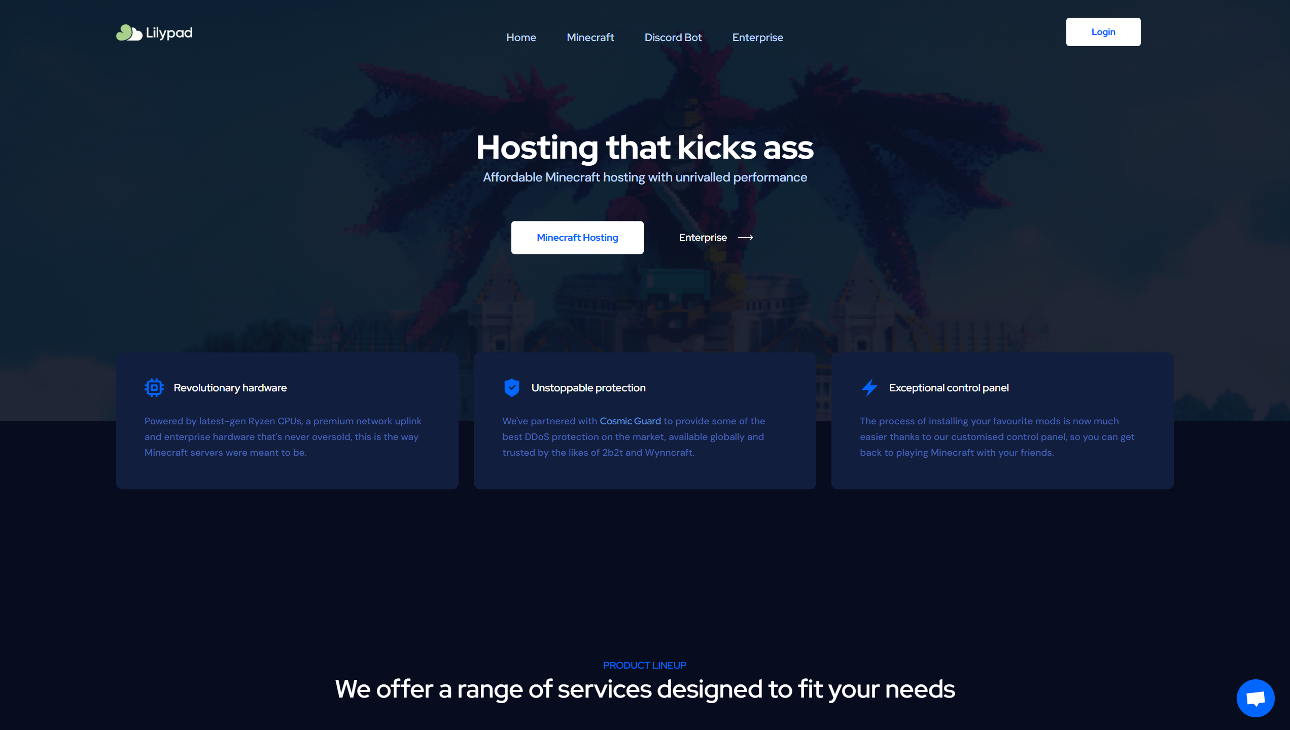 Lilypad - Erschwinglicher Game -Server -Hosting mit unvergleichlicher Leistung Medien 1