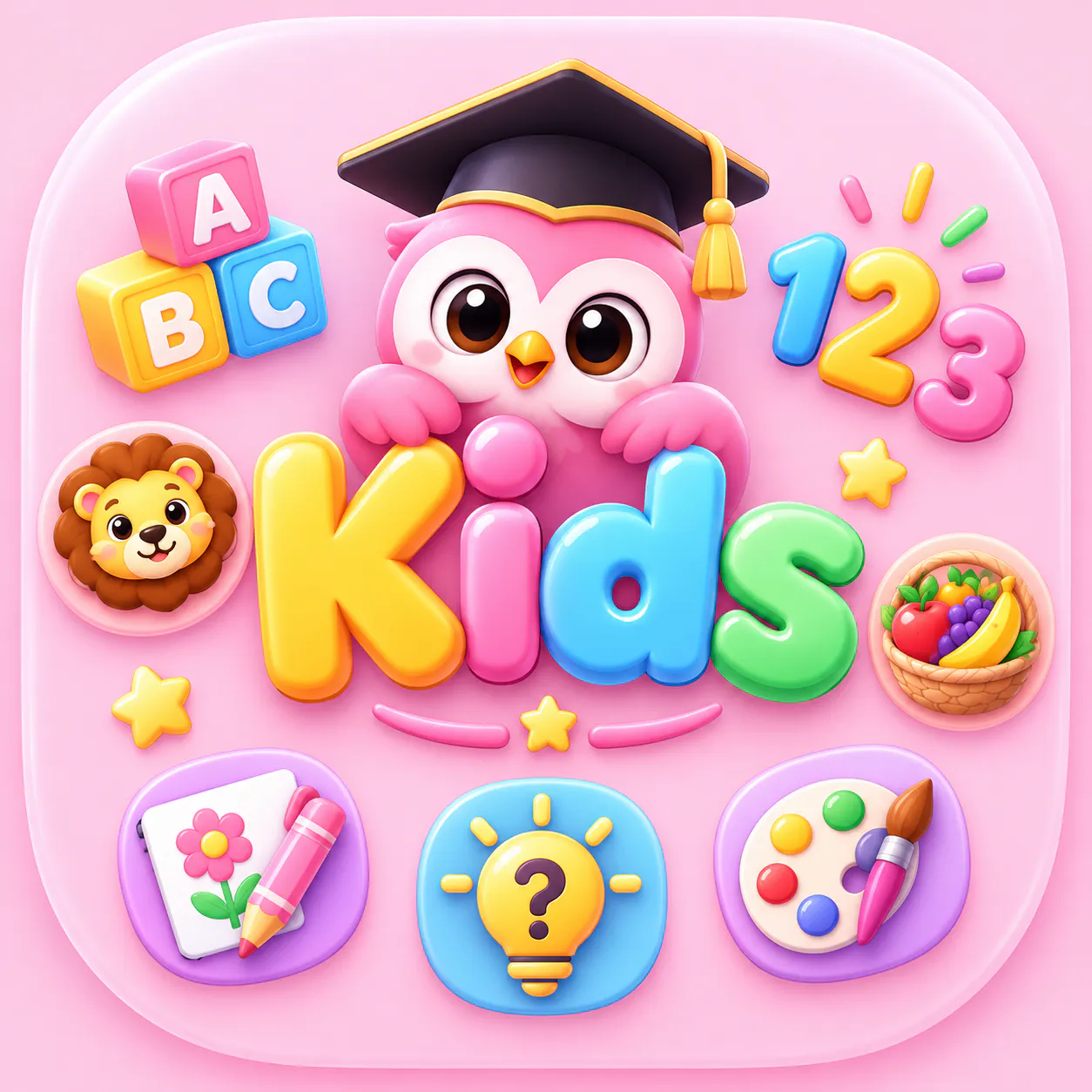 Kids learning app gallery image
